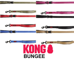 KONG Reflective Shock Absorbing Hands-Free Bungee Dog Leash 6'