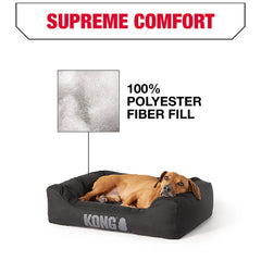 KONG Bolster Cuddler Dog Bed