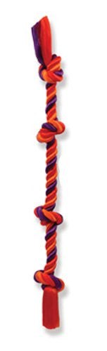 Flossy Chews Cottonblend 4-Knot Rope Tug