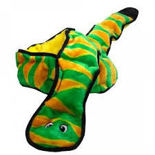 Invincibles Plush Snake Stuffingless Durable 12-Squeaker Toy XL 5 Ft. Long!