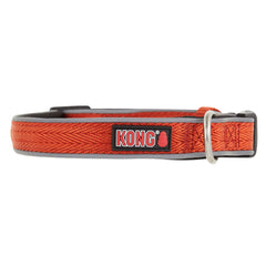 KONG® Comfort Weave Reflective Padded Dog Collar